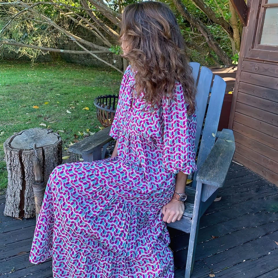 Lively® Vêtements été Cyan / XS Robe d'été Londres | Lively®