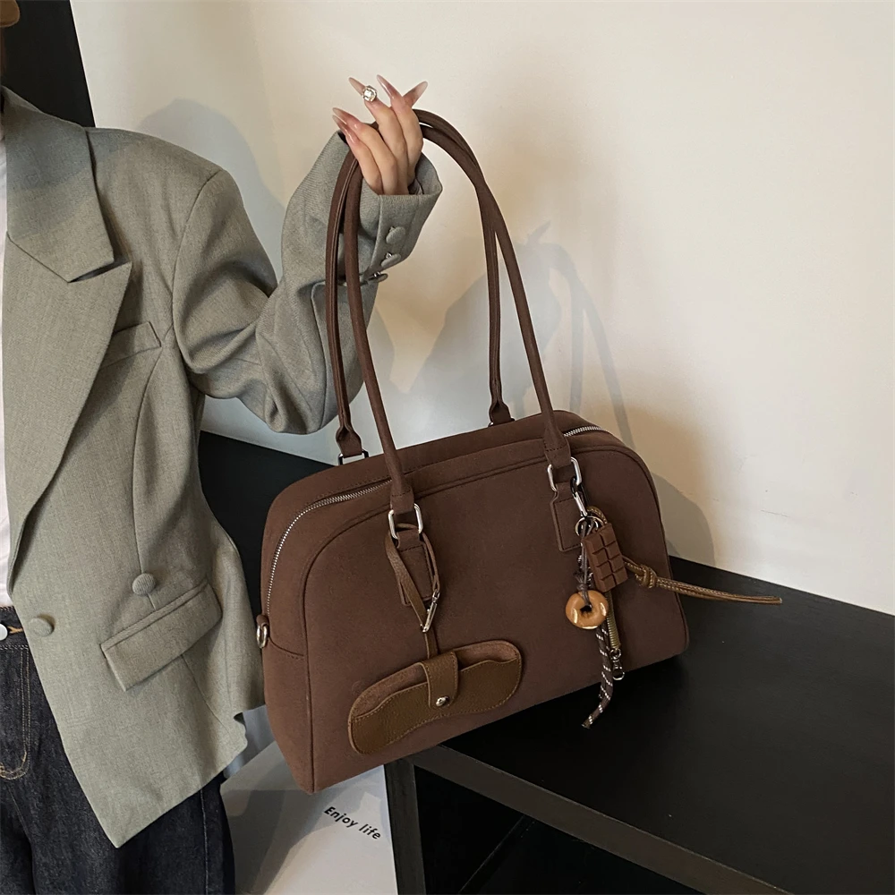 Semišová kabelka | Lily